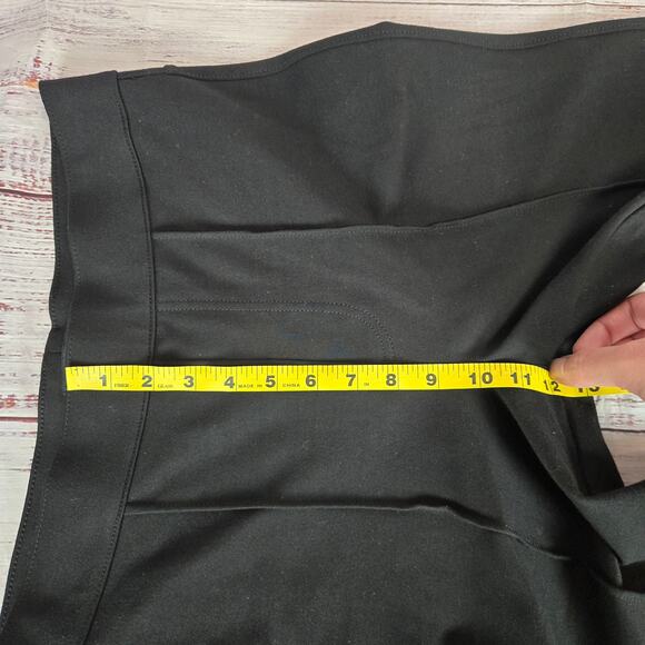 NYDJ Sculpt-Her Black Wide Leg Pants S Stretch Pull on Neutral Minimalist Basic - Picture 12 of 14